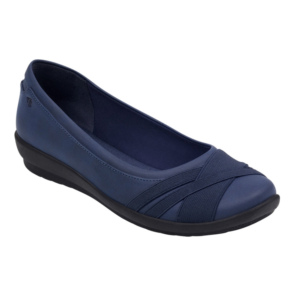 Easy Spirt Dark blue 11W Acasia Slip On Flats